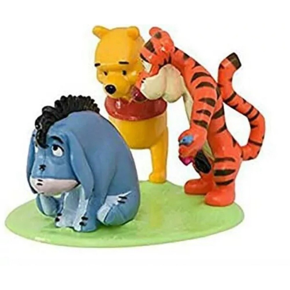 Deco pac Cake Topper Tigger Eeyore Pooh Bear Disney Figurines Childs Play Toy